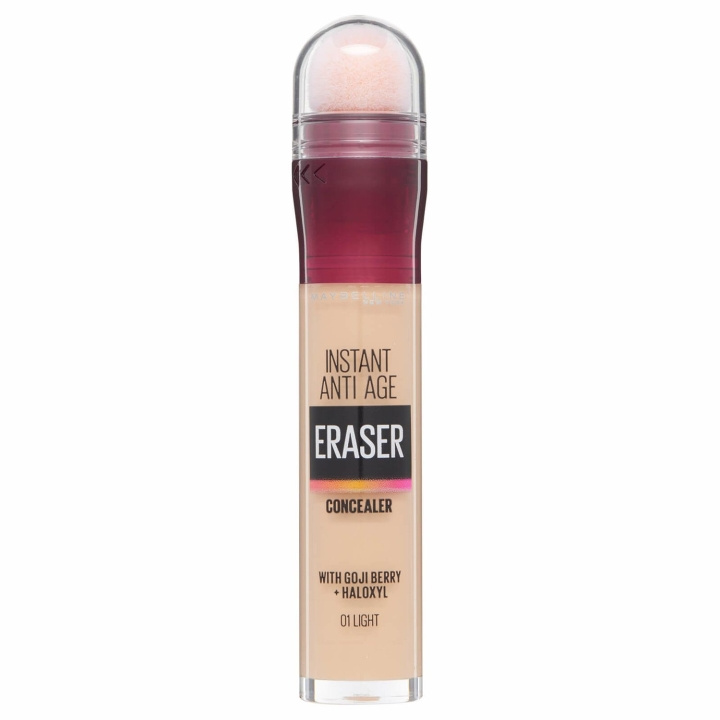 Maybelline Instant Anti Age Eraser Concealer - 01 Light in the group BEAUTY & HEALTH / Makeup / Facial makeup / Concealer at TP E-commerce Nordic AB (C04332)