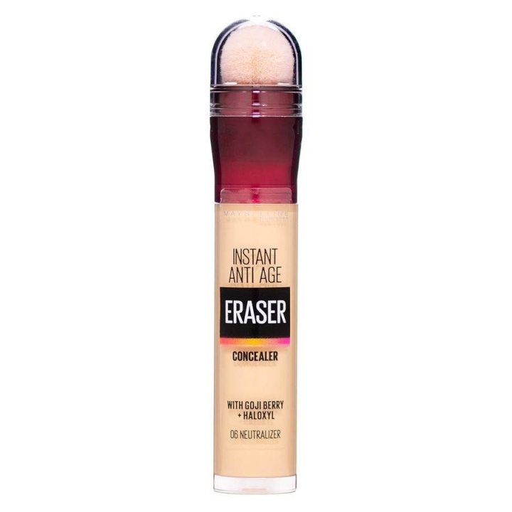 Maybelline Instant Anti Age Eraser Concealer - 06 Neutralizer in the group BEAUTY & HEALTH / Makeup / Facial makeup / Concealer at TP E-commerce Nordic AB (C04333)