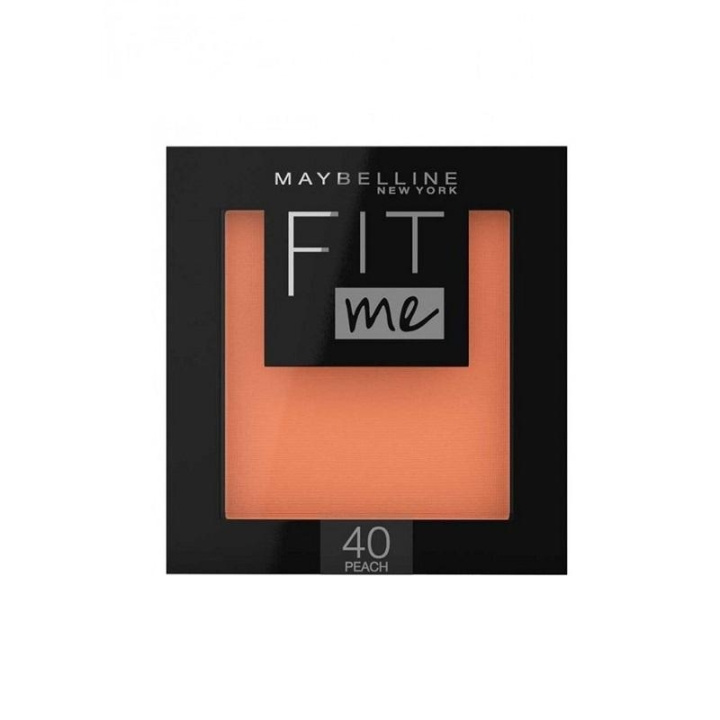 Maybelline Fit Me! Blush - 40 Peach in the group BEAUTY & HEALTH / Makeup / Facial makeup / Rouge / Bronzer at TP E-commerce Nordic AB (C04351)