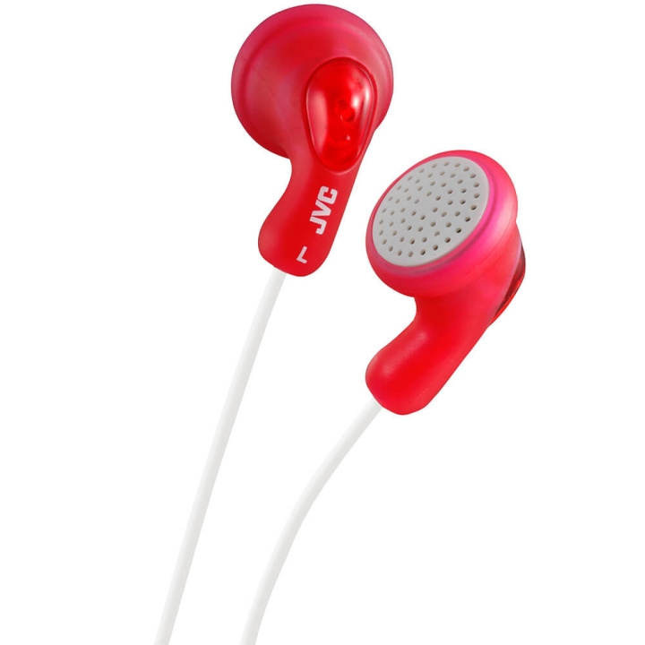 JVC Headphone F14 Gumy In-Ear Red in the group HOME ELECTRONICS / Audio & Picture / Headphones & Accessories / Headphones at TP E-commerce Nordic AB (C04412)