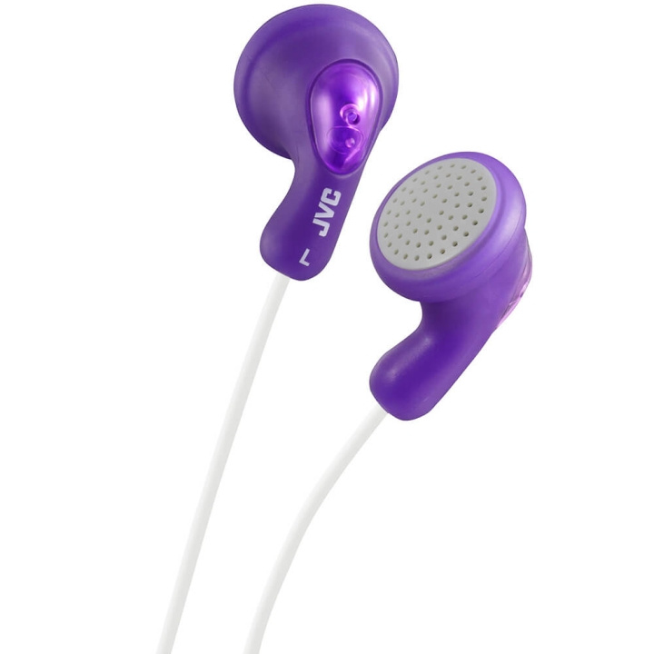 JVC Headphone F14 Gumy In-Ear Violet in the group HOME ELECTRONICS / Audio & Picture / Headphones & Accessories / Headphones at TP E-commerce Nordic AB (C04413)