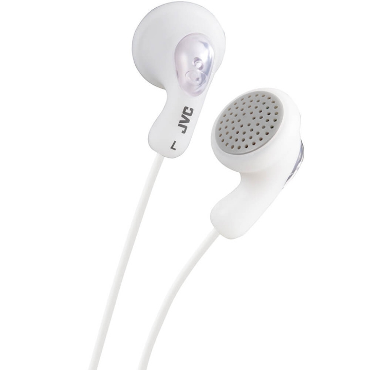 JVC Headphone F14 Gumy In-Ear White in the group HOME ELECTRONICS / Audio & Picture / Headphones & Accessories / Headphones at TP E-commerce Nordic AB (C04414)