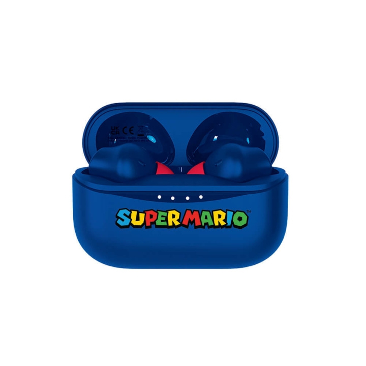 SUPERMARIO Headphone In-Ear TWS Blue in the group HOME ELECTRONICS / Audio & Picture / Headphones & Accessories / Headphones at TP E-commerce Nordic AB (C04419)