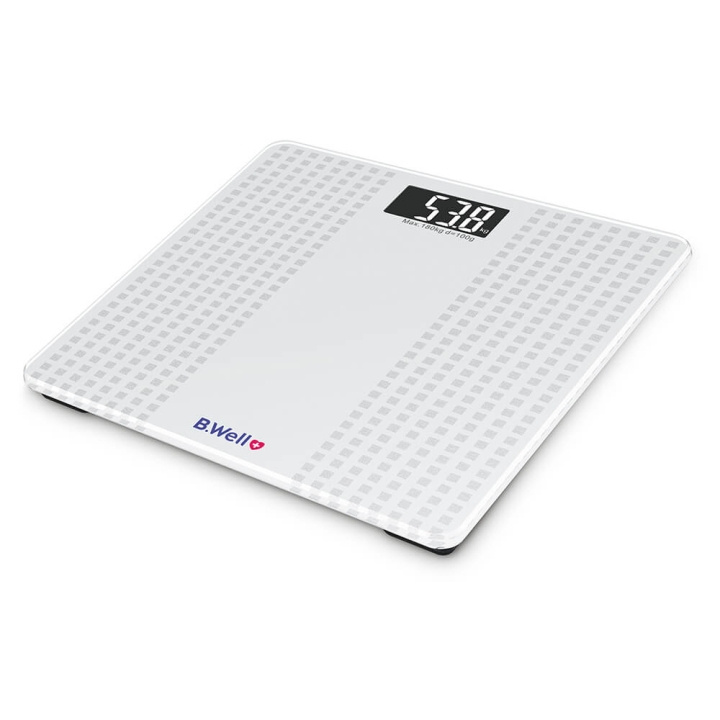 B.WELL Bathroom Scale PRO-166 in the group BEAUTY & HEALTH / Health care / Bathroom scales at TP E-commerce Nordic AB (C04454)