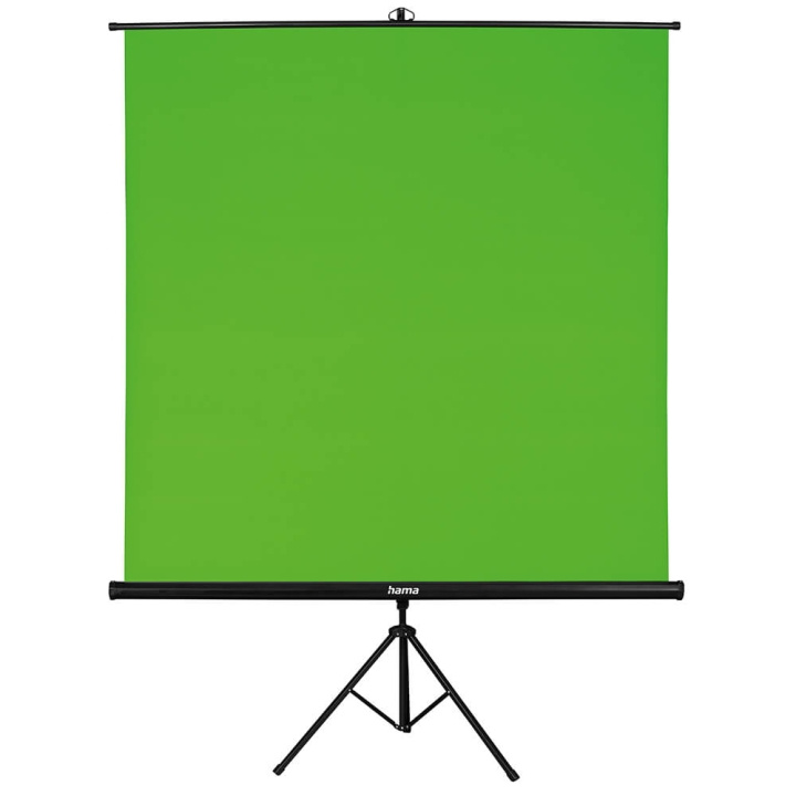 Hama Background Green Screen with Tripod 180x180 cm in the group HOME ELECTRONICS / Photo & Video / Photo equipment / Other at TP E-commerce Nordic AB (C04461)