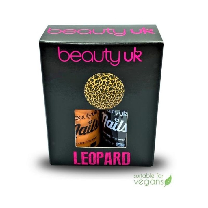 Beauty UK Nails Wild Things - Leopard 2x11ml in the group BEAUTY & HEALTH / Manicure / Pedicure / Nail polish at TP E-commerce Nordic AB (C04521)