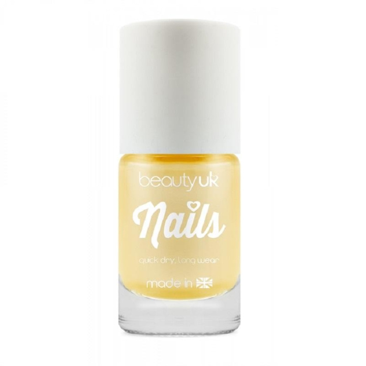 Beauty UK Candy Pearl Nail Polish - Lemon in the group BEAUTY & HEALTH / Manicure / Pedicure / Nail polish at TP E-commerce Nordic AB (C04537)