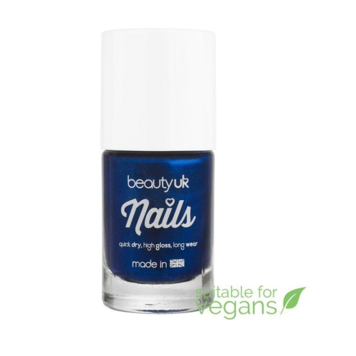 Beauty UK Nail Polish no.18 - Great Blue Beyond in the group BEAUTY & HEALTH / Manicure / Pedicure / Nail polish at TP E-commerce Nordic AB (C04539)