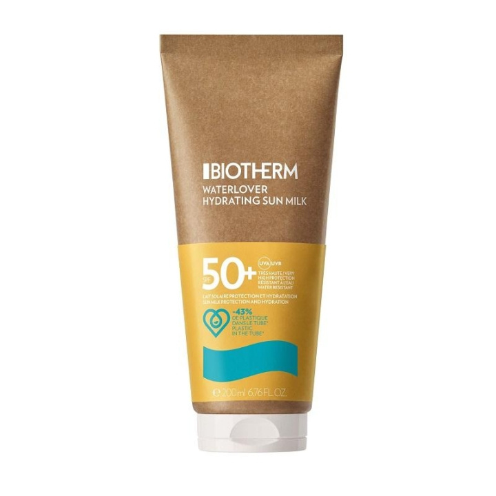 Biotherm Waterlover Hydrating Sun Milk 50+SPF 200ml in the group BEAUTY & HEALTH / Skin care / Tanning / Sunscreen at TP E-commerce Nordic AB (C04567)