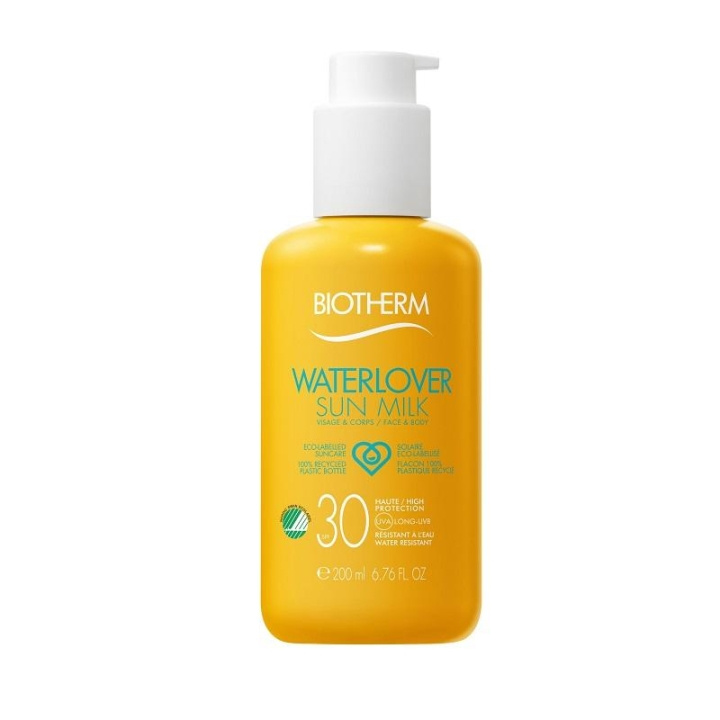 Biotherm Waterlover Sun Milk 30SPF 200ml in the group BEAUTY & HEALTH / Skin care / Tanning / Sunscreen at TP E-commerce Nordic AB (C04572)