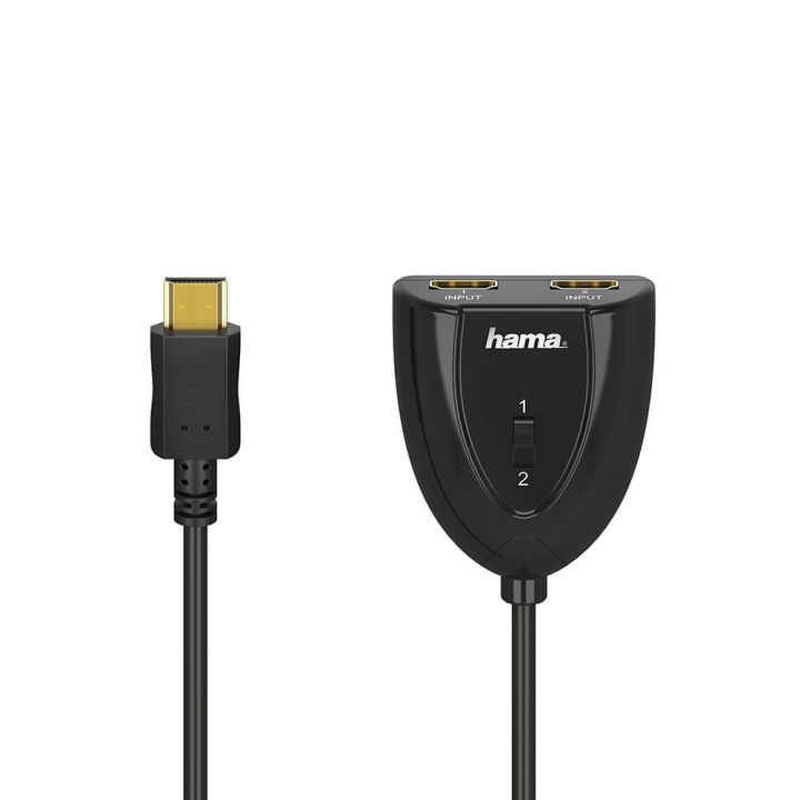 Hama Switcher HDMI 2x1 in the group HOME ELECTRONICS / Cables & Adapters / HDMI / Adapters at TP E-commerce Nordic AB (C04631)