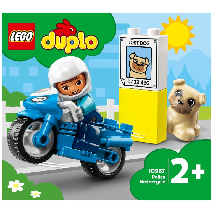 Duplo - Polismotorcykel 10967 in the group TOYS, KIDS & BABY PRODUCTS / Toys / Building toys / Lego at TP E-commerce Nordic AB (C04690)