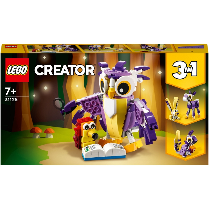 Creator 3in1 - Fantasiskogsvar in the group TOYS, KIDS & BABY PRODUCTS / Toys / Building toys / Lego at TP E-commerce Nordic AB (C04707)