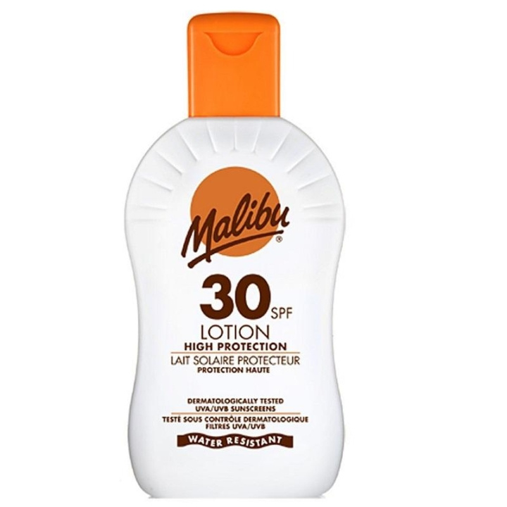 Malibu Sun Lotion SPF30 200ml in the group BEAUTY & HEALTH / Skin care / Tanning / Sunscreen at TP E-commerce Nordic AB (C04773)