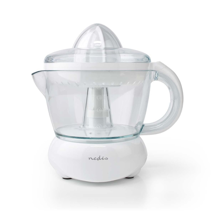 Nedis Citrus Press | 25 W | White in the group HOME, HOUSEHOLD & GARDEN / Household appliances / Water & Juice / Juice presses at TP E-commerce Nordic AB (C04801)