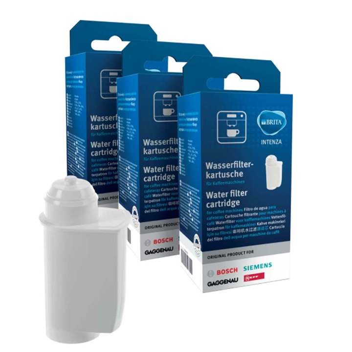 bosch Brita Intenza water filter for fully automatic coffee machines - 3 pieces in the group HOME, HOUSEHOLD & GARDEN / Household appliances / Coffee makers and accessories / Filters & Accessories at TP E-commerce Nordic AB (C04826)