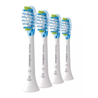 HX9044/17 Replacement Brush C3 Premium Plaque Defence 4-pack White
