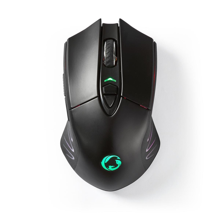 Gaming Mouse | Wired & Wireless | 500 / 1000 / 2000 / 3000 / 5000 / 10000 dpi | Adjustable DPI | Number of buttons: 7 | Programmable buttons | Right-Handed | 1.50 m | RGB in the group COMPUTERS & PERIPHERALS / GAMING / Mice at TP E-commerce Nordic AB (C04858)