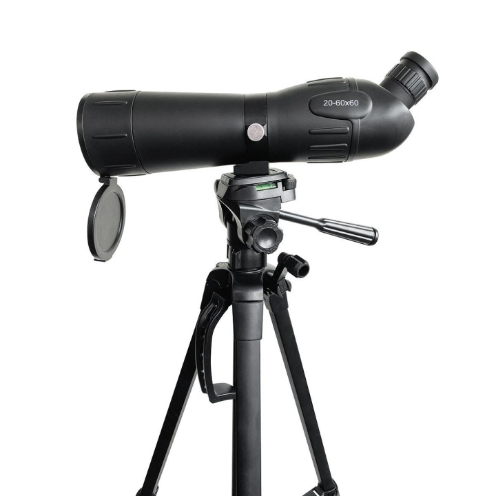 Nedis Spotting Scope | Magnification range: 20-60 | Objective lens diameter: 60 mm | Field of view: 38 m | Dioptric correction | Travel bag included | Black in the group Sport, leisure & Hobby / Outdoor recreation / Binoculars at TP E-commerce Nordic AB (C04862)