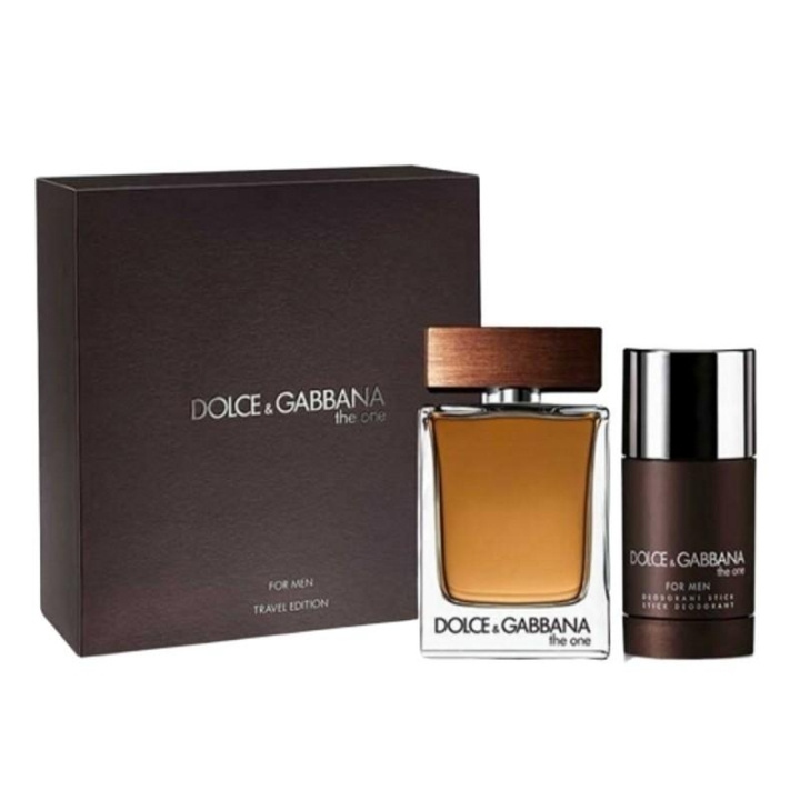 Giftset Dolce & Gabbana The One For Men Edt 100ml + Deostick 75g in the group BEAUTY & HEALTH / Fragrance & Perfume / Perfumes / Perfume for him at TP E-commerce Nordic AB (C04893)