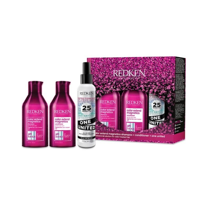 Giftset Redken Color Extend Magnetics 3pcs in the group BEAUTY & HEALTH / Hair & Styling / Hair care / Schampoo at TP E-commerce Nordic AB (C04907)