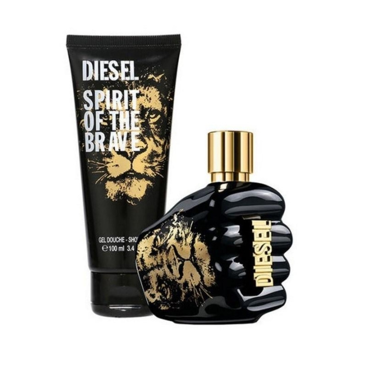 Giftset Diesel Spirit Of The Brave Edt 50ml + Showergel 100ml in the group BEAUTY & HEALTH / Fragrance & Perfume / Perfumes / Perfume for him at TP E-commerce Nordic AB (C04912)