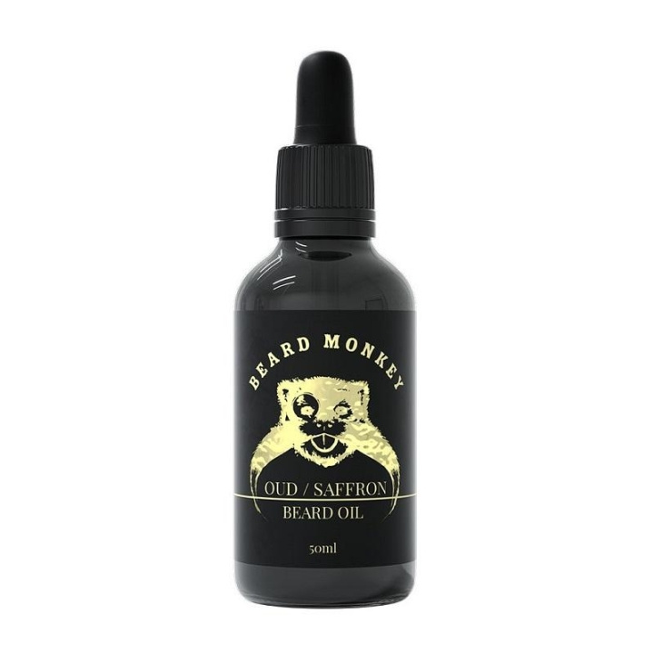 Beard Monkey Beard Oil Oud/Saffron 50ml in the group BEAUTY & HEALTH / Hair & Styling / Beard care / Beard oil at TP E-commerce Nordic AB (C04959)