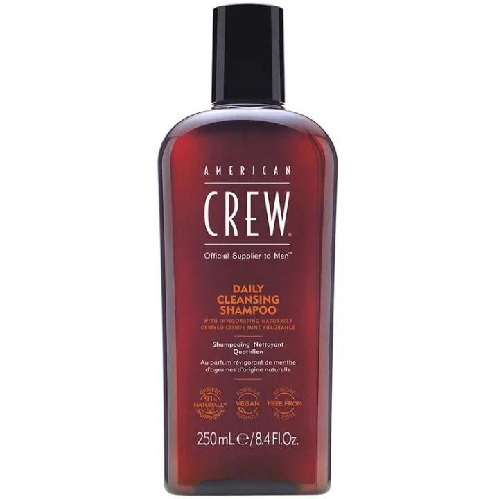 American Crew Daily Cleansing Shampoo 250ml in the group BEAUTY & HEALTH / Hair & Styling / Hair care / Schampoo at TP E-commerce Nordic AB (C04962)