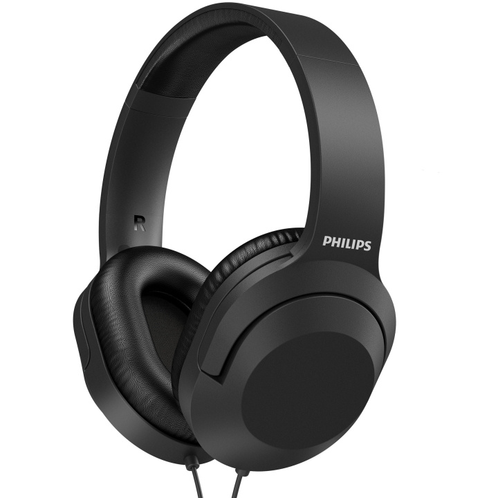 Philips Corded Over-ear Headphones Black in the group HOME ELECTRONICS / Audio & Picture / Headphones & Accessories / Headphones at TP E-commerce Nordic AB (C04989)