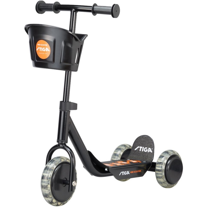 STR Scooter Mini Kid 3W Black in the group TOYS, KIDS & BABY PRODUCTS / Outdoor toys / Bicycles & Scooters at TP E-commerce Nordic AB (C05039)