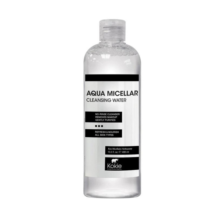 Kokie Aqua Micellar Cleansing Water 400ml in the group BEAUTY & HEALTH / Skin care / Face / Cleaning at TP E-commerce Nordic AB (C05089)