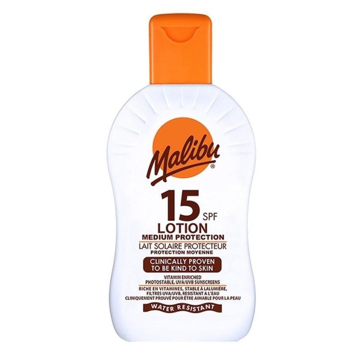 Malibu Sun Lotion SPF15 400ml in the group BEAUTY & HEALTH / Skin care / Tanning / Sunscreen at TP E-commerce Nordic AB (C05154)