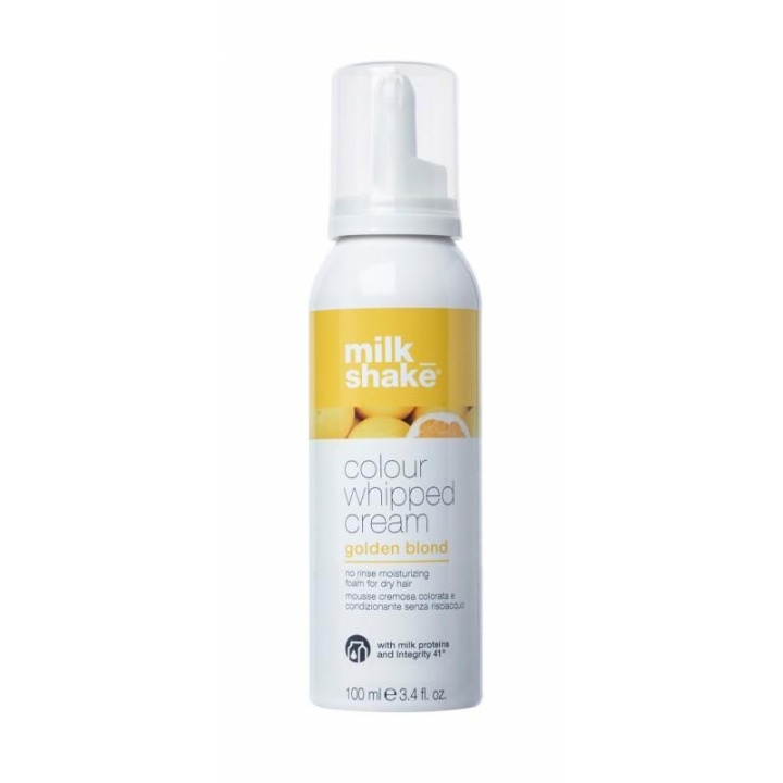 Milk_Shake Colour Whipped Cream Golden Blonde 100ml in the group BEAUTY & HEALTH / Hair & Styling / Hair care / Hair Dye / Hair Dye & Color bombs at TP E-commerce Nordic AB (C05342)
