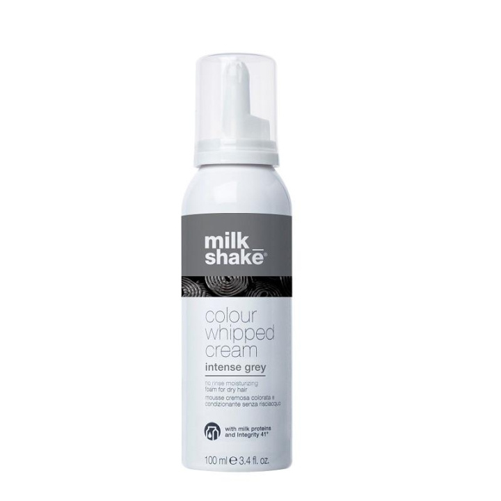 Milk_Shake Colour Whipped Intense Gray 100ml in the group BEAUTY & HEALTH / Hair & Styling / Hair care / Hair Dye / Hair Dye & Color bombs at TP E-commerce Nordic AB (C05346)