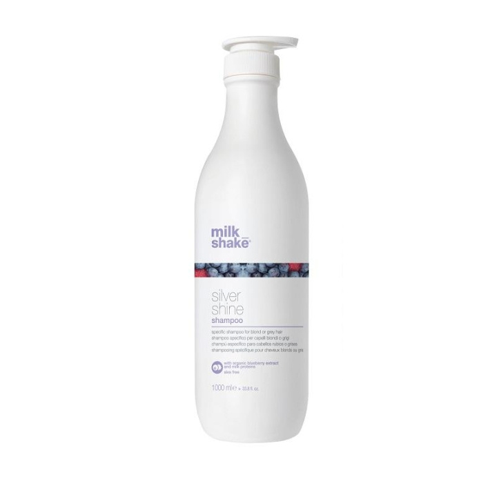 Milk_Shake Silver Shine Shampoo 1000ml in the group BEAUTY & HEALTH / Hair & Styling / Hair care / Hair Dye / Silver shampoo at TP E-commerce Nordic AB (C05400)