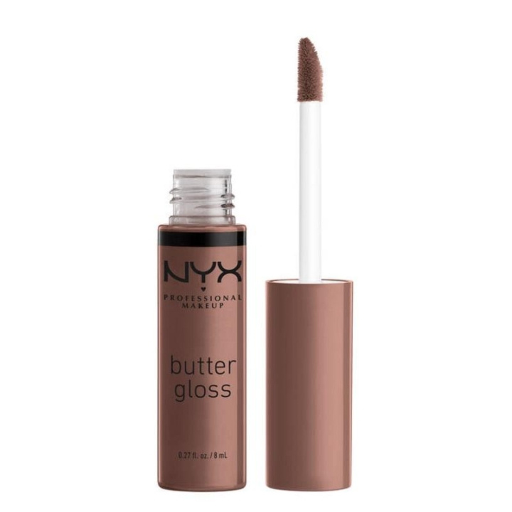 NYX PROF. MAKEUP Butter Lip Gloss - Cinnamon Roll in the group BEAUTY & HEALTH / Makeup / Lips / Lipp gloss at TP E-commerce Nordic AB (C05414)