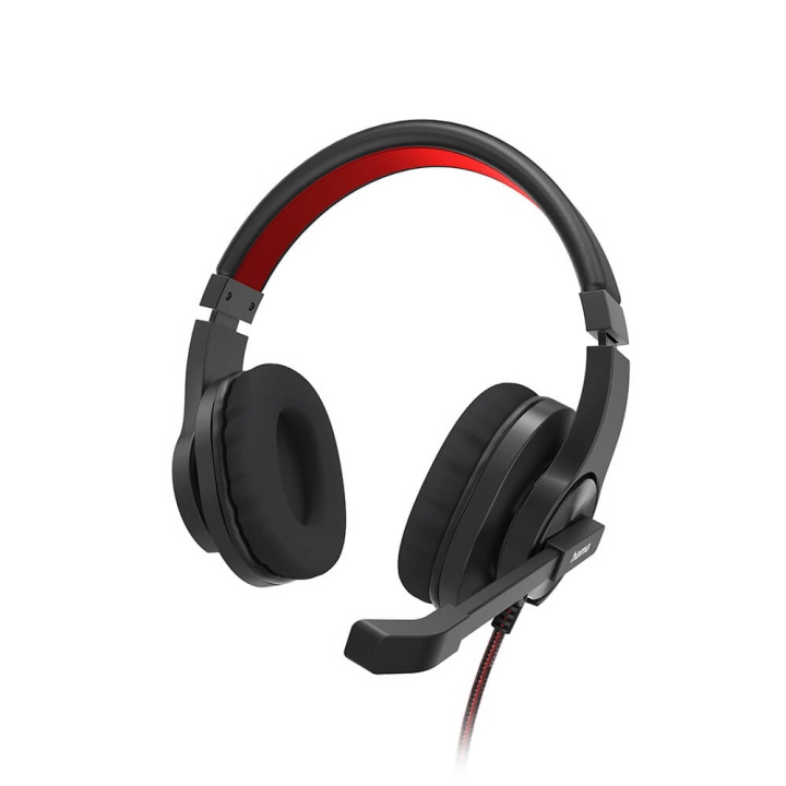 Hama Headset PC Office Stereo Over-Ear HS-USB400 V2 Black in the group COMPUTERS & PERIPHERALS / Computer accessories / Headset at TP E-commerce Nordic AB (C05448)