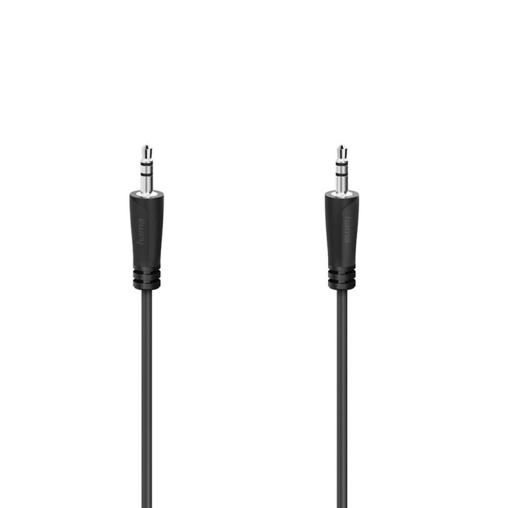 Hama Cable Audio 3.5mm-3.5mm 1.5m in the group HOME ELECTRONICS / Cables & Adapters / Audio analog / 3.5 mm at TP E-commerce Nordic AB (C05452)