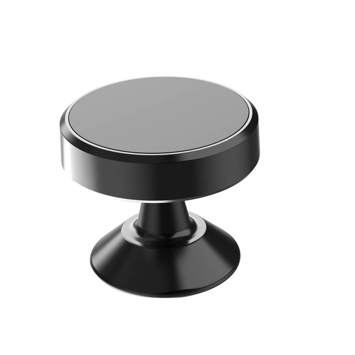 GEAR Mobile Holder Magnetic Black Puck with Self-adhesive Tape in the group CAR / Car holders / Car holder smartphone at TP E-commerce Nordic AB (C05502)