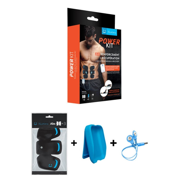 Bluetens Electrodes ABS kit compatible with Classic in the group Sport, leisure & Hobby / Exercise equipment / Posture support & Rehab at TP E-commerce Nordic AB (C05518)
