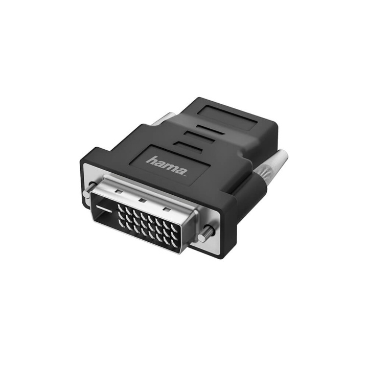Hama Adapter DVI-D - HDMI Ultra-HD 4K in the group COMPUTERS & PERIPHERALS / Computer cables / DVI / Adapters at TP E-commerce Nordic AB (C05520)