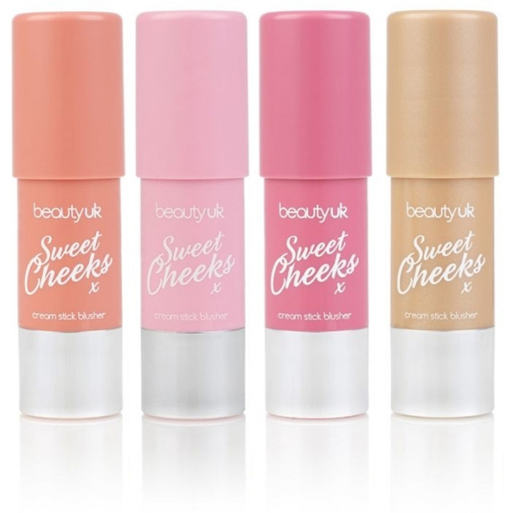 Beauty UK Sweet Cheeks Gift Set 4pcs in the group BEAUTY & HEALTH / Makeup / Facial makeup / Rouge / Bronzer at TP E-commerce Nordic AB (C05744)