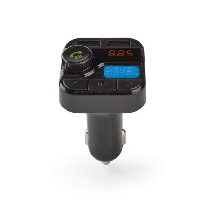 Car FM Transmitter | Hands free calling | LED Screen | Bluetooth® | Bass boost | Google Assistant / Siri | Black in the group CAR / Car audio & Multimedia / FM-transmitters at TP E-commerce Nordic AB (C06046)