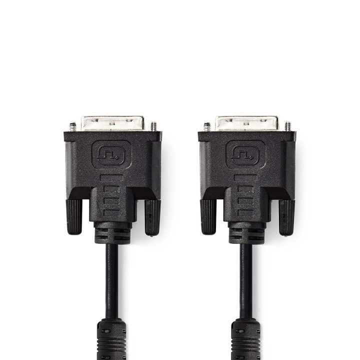 DVI Cable | DVI-I 24+5-Pin Male | DVI-I 24+5-Pin Male | 2560x1600 | Nickel Plated | 2.00 m | PVC | Black in the group COMPUTERS & PERIPHERALS / Computer cables / DVI / Cables at TP E-commerce Nordic AB (C06059)