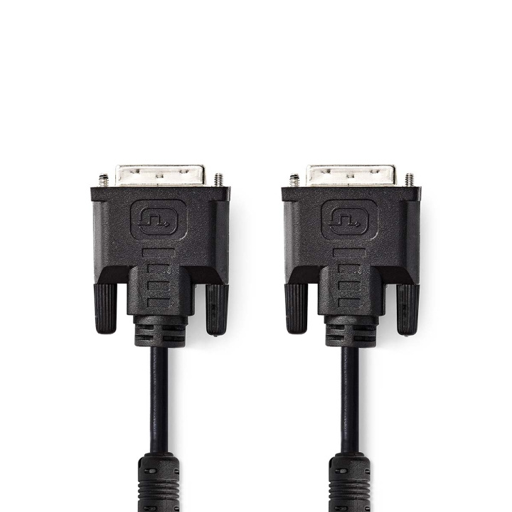 Nedis DVI Cable | DVI-I 24+5-Pin Male | DVI-I 24+5-Pin Male | 2560x1600 | Nickel Plated | 2.00 m | Straight | PVC | Black | Envelope in the group COMPUTERS & PERIPHERALS / Computer cables / DVI / Cables at TP E-commerce Nordic AB (C06059)