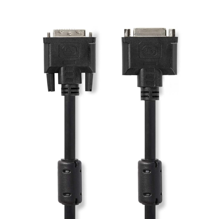 DVI Cable | DVI-I 24+5-Pin Male | DVI-I 24+5-Pin Female | 2560x1600 | Nickel Plated | 2.00 m | PVC | Black in the group COMPUTERS & PERIPHERALS / Computer cables / DVI / Cables at TP E-commerce Nordic AB (C06060)