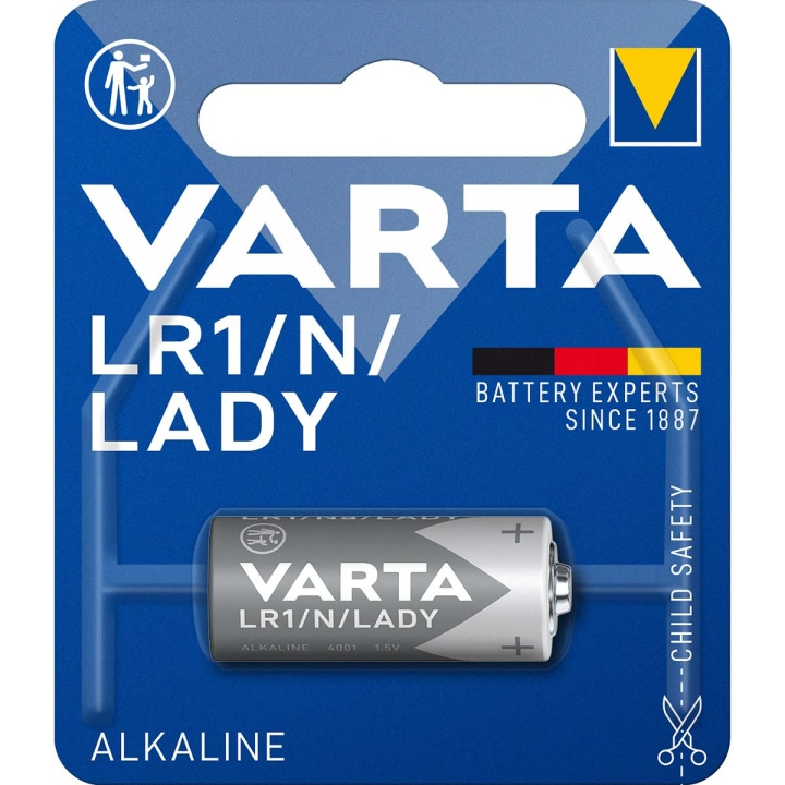 Alkaline Battery LR1 1.5 V 1-Pack in the group HOME ELECTRONICS / Batteries & Chargers / Batteries / Other at TP E-commerce Nordic AB (C06085)