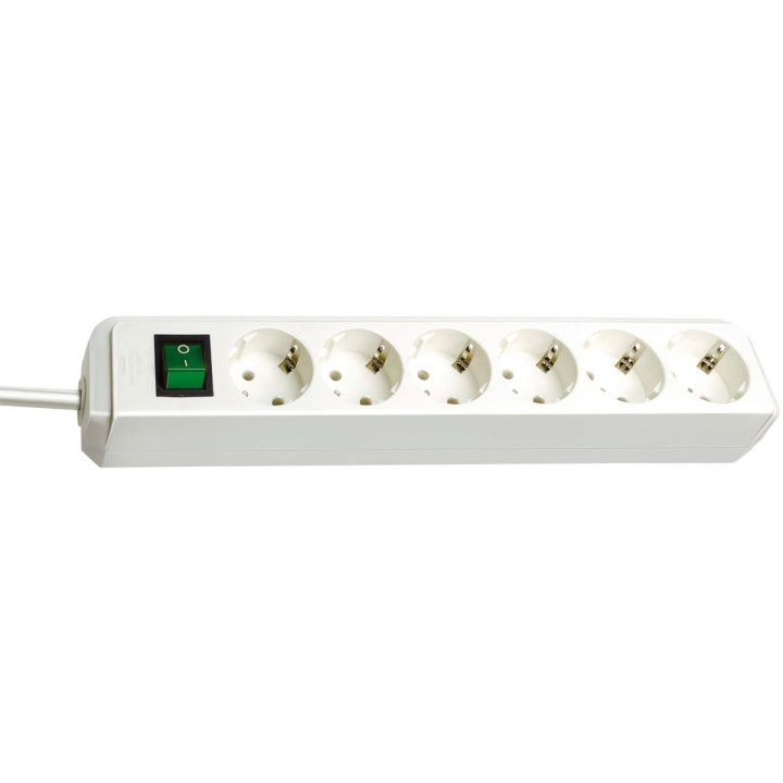 brennenstuhl Eco-Line 6-way power strip (distribution box with switch and 1.50 m cable) in the group HOME, HOUSEHOLD & GARDEN / Electricity & Lighting / Power strips at TP E-commerce Nordic AB (C06129)