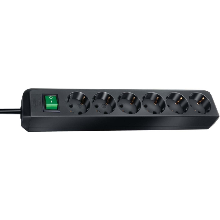 brennenstuhl Eco-Line 6-way power strip (distribution box with switch and 1.50 m cable) in the group HOME, HOUSEHOLD & GARDEN / Electricity & Lighting / Power strips at TP E-commerce Nordic AB (C06131)