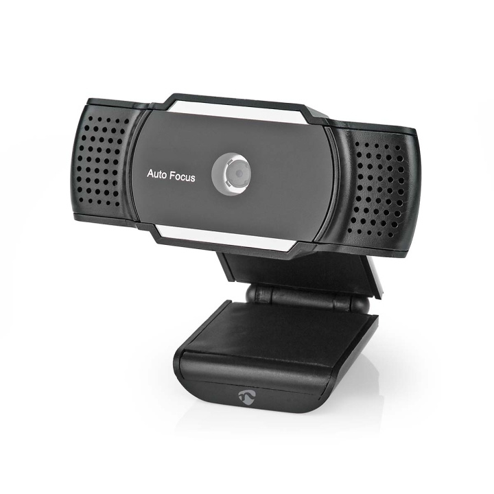 Nedis Webcams | 2K@30fps | Built-In Microphone | Black in the group COMPUTERS & PERIPHERALS / Computer accessories / Web cameras at TP E-commerce Nordic AB (C06143)